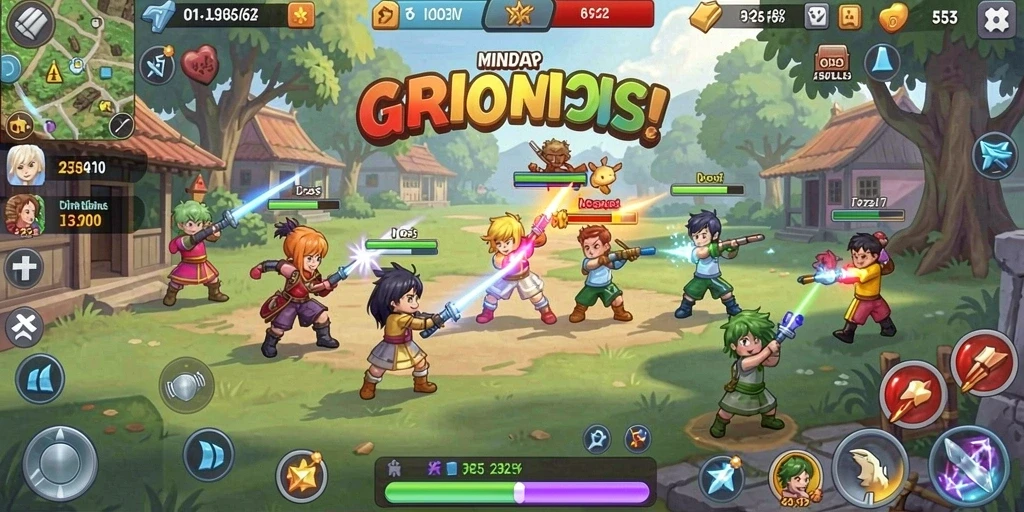 Fitur multiplayer yang mendukung kolaborasi antar pemain.
