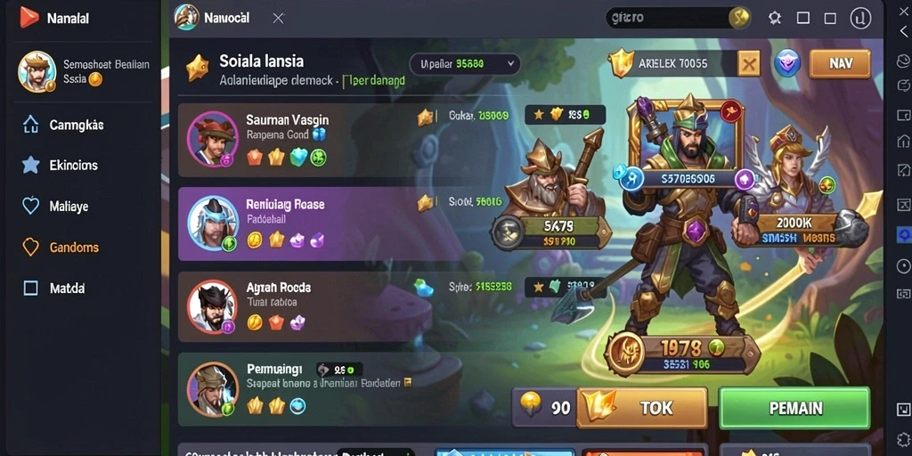Pengalaman bermain yang penuh tantangan dan keseruan.
