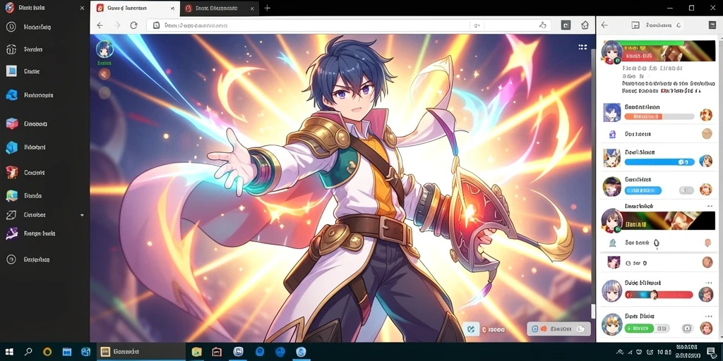 Penuh warna dan detail, visual KAGANDAN sangat menarik.