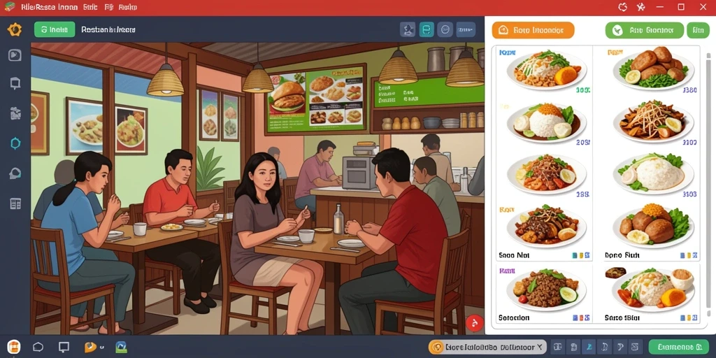 Tangkapan layar menampilkan item power-up yang membantu dalam permainan.