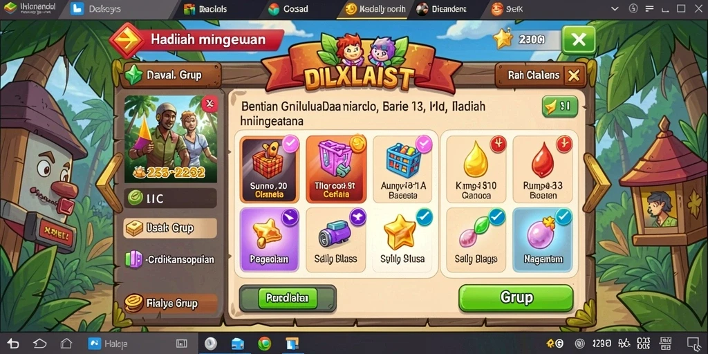 Mode multiplayer untuk bermain bersama teman.